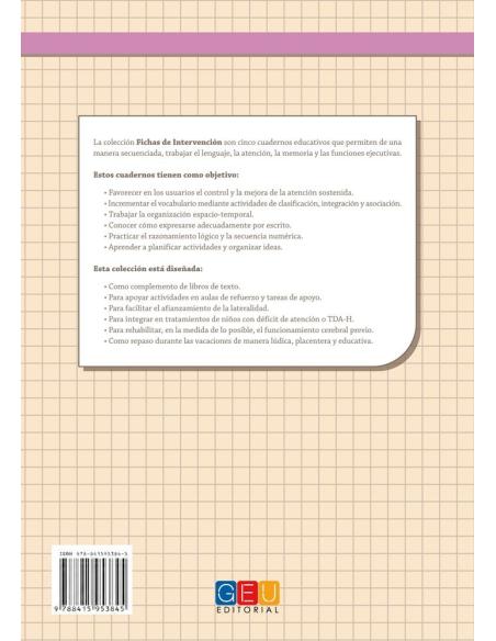 Fichas de intervención 5 Fichas de intervención 5