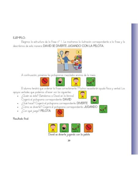 David va al centro comercial · Cuento con pictogramas