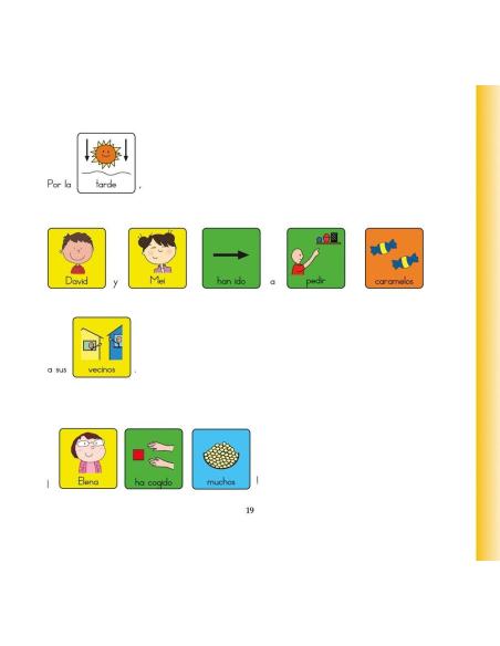 David y su amiga Mei · Cuento con pictogramas David y su amiga Mei · Cuento con pictogramas