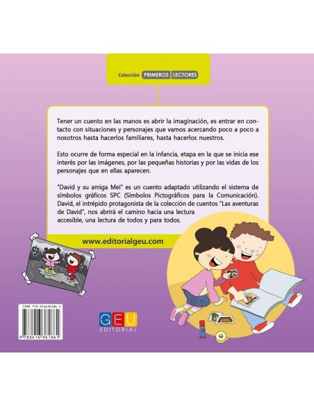 David y su amiga Mei · Cuento con pictogramas David y su amiga Mei · Cuento con pictogramas