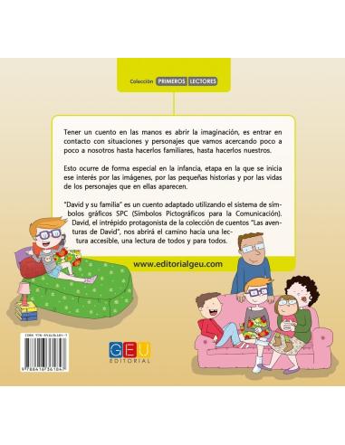 David y su familia · Cuento con pictogramas