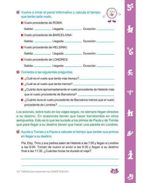 101 tareas para desarrollar las competencias 3 101 tareas para desarrollar las competencias 3