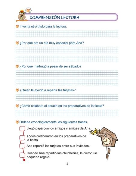 (Antigua) Lecturas comprensivas 11