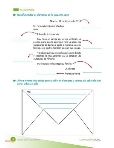 Cuaderno de composición escrita 2