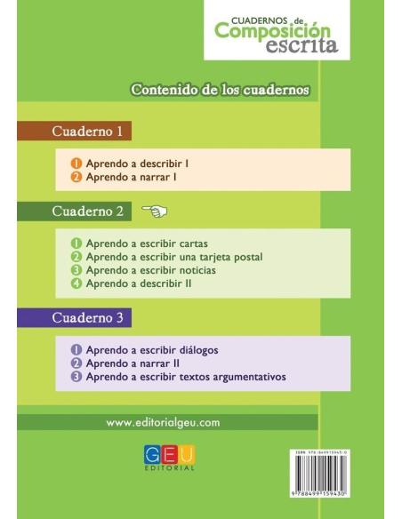 Cuaderno de composición escrita 2