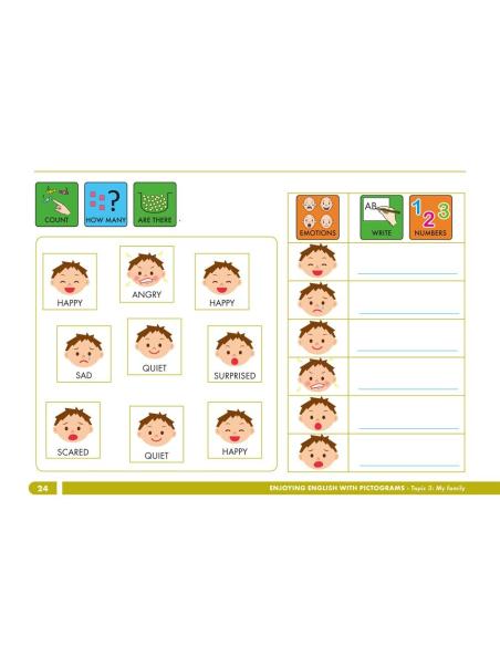 Enjoying English with pictograms 1. Activity book 2 Enjoying English with pictograms 1. Activity book 2