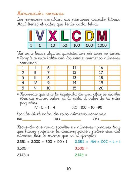 Matemáticas fáciles 10 Matemáticas fáciles 10