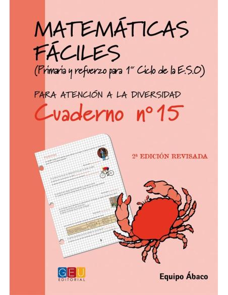Matemáticas fáciles 15 Matemáticas fáciles 15
