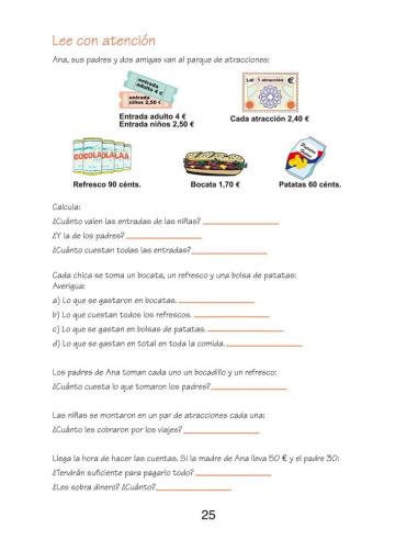Matemáticas fáciles 15