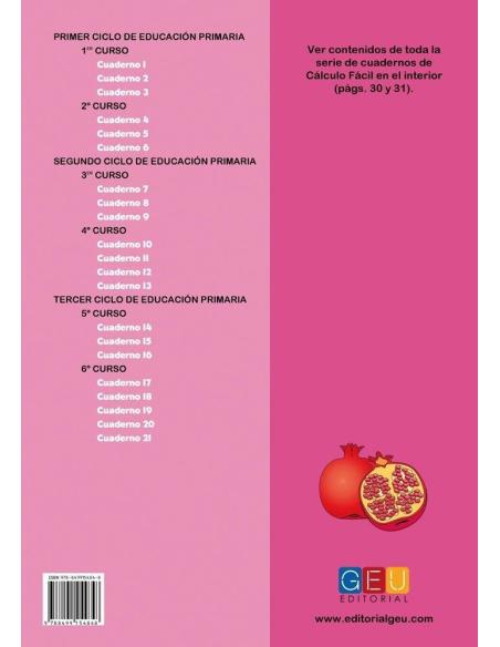 Cálculo fácil 5 Cálculo fácil 5