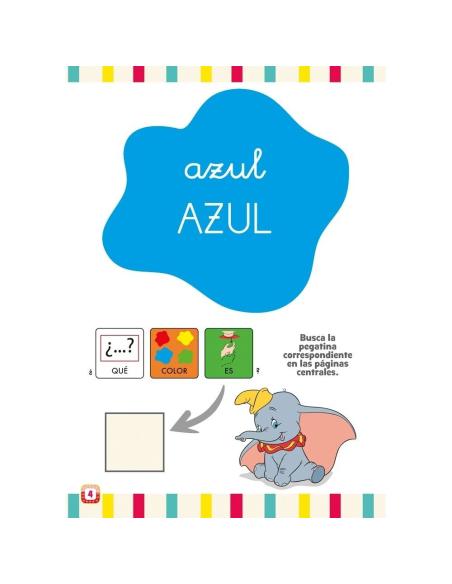 Aprendo y coloreo con Disney. Dumbo. Los colores Aprendo y coloreo con Disney. Dumbo. Los colores
