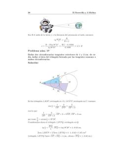 Compendio de problemas de matemáticas II. Trigonometría y Geometría I · Bachillerato 2