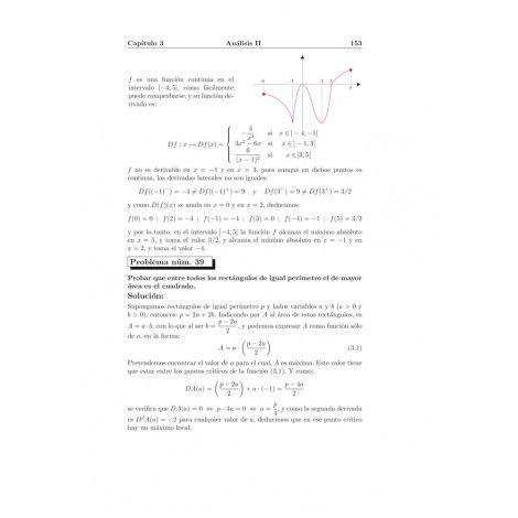 Compendio de problemas de matemáticas V. Análisis II · Bachillerato Compendio de problemas de matemáticas V. Análisis II · Bachillerato