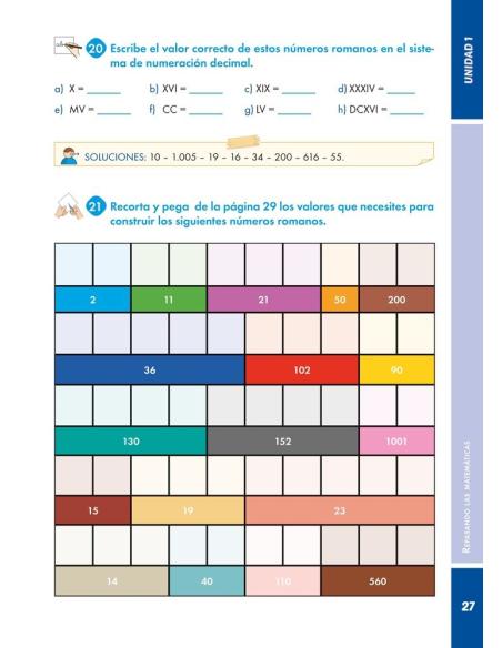 Repasando las matemáticas 1.1 · Secundaria Repasando las matemáticas 1.1 · Secundaria