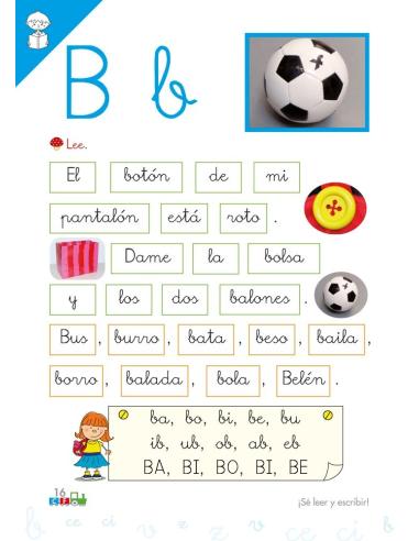 Cono-fonos 3: ¡Sé leer y escribir! Cuaderno 4: Consonantes b, v, z, ce-ci