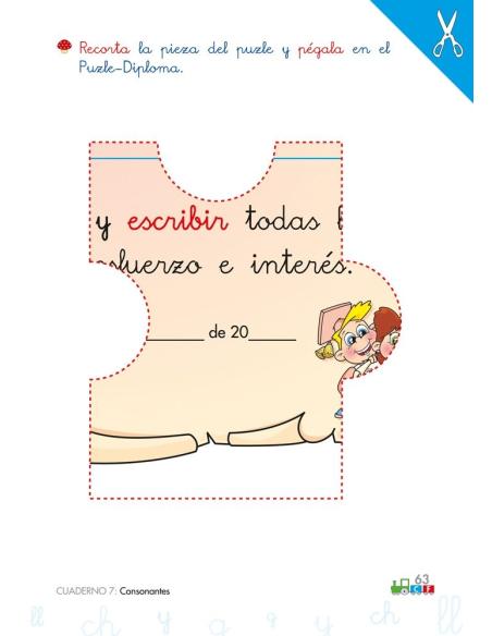 Cono-fonos 3: ¡Sé leer y escribir! Cuaderno 7: Consonantes ll, y, g, ch Cono-fonos 3: ¡Sé leer y escribir! Cuaderno 7: Consonantes ll, y, g, ch