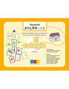 Aprendo palabras. Unidad 1: El colegio 2