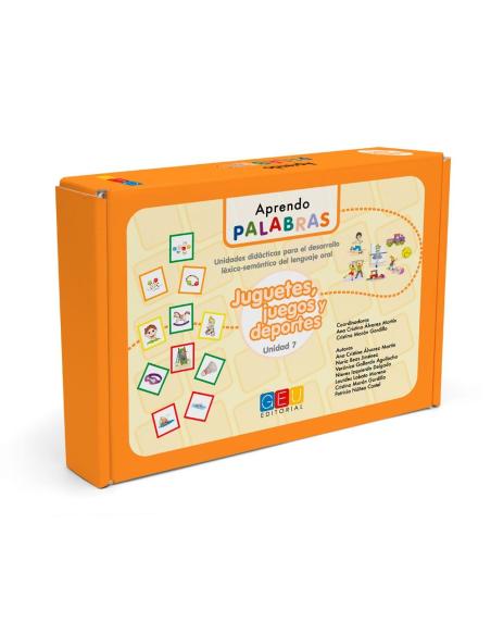 Aprendo palabras. Unidad 7: Juegos, juguetes y deportes Aprendo palabras. Unidad 7: Juegos, juguetes y deportes