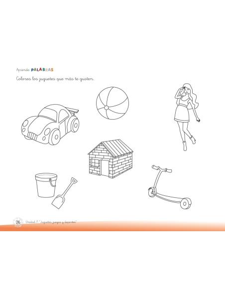 Aprendo palabras. Unidad 7: Juegos, juguetes y deportes Aprendo palabras. Unidad 7: Juegos, juguetes y deportes