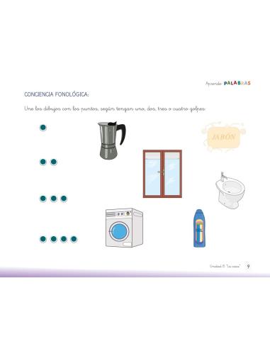 Aprendo palabras. Unidad 8: La casa