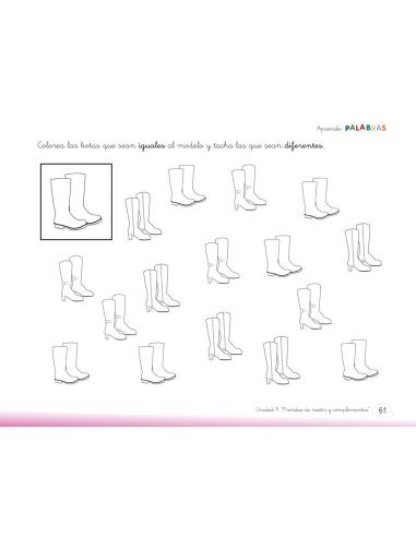 Aprendo palabras. Unidad 9: Prendas de vestir y complementos