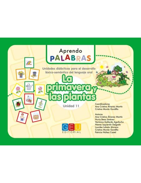 Aprendo palabras. Unidad 11: La primavera y las plantas