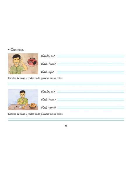 Cuaderno de lectoescritura para el alumno 1 · Enséñame a hablar Cuaderno de lectoescritura para el alumno 1 · Enséñame a hablar