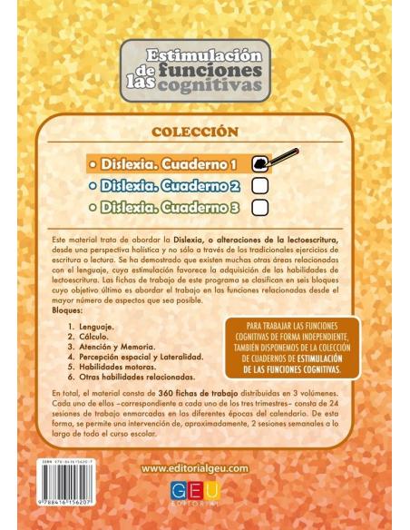 Dislexia. Cuaderno 1 · Niños Dislexia. Cuaderno 1 · Niños