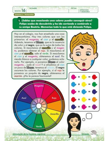 Dislexia. Cuaderno 3 · Niños
