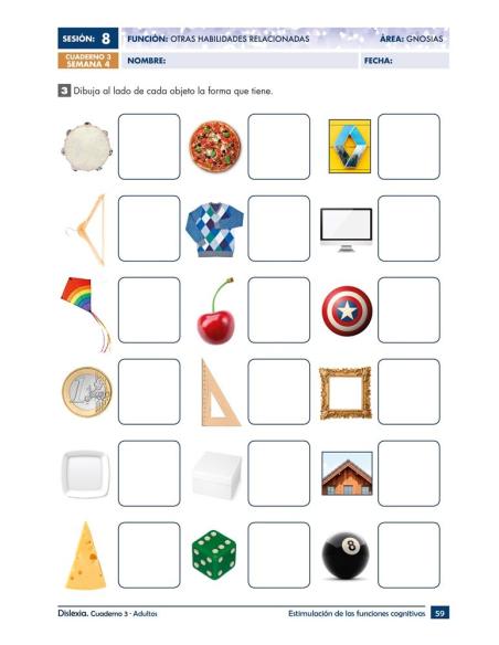 Dislexia. Cuaderno 3 · Adultos
