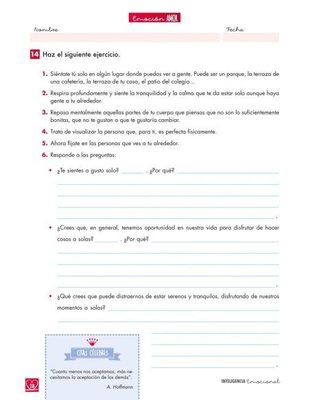 Inteligencia emocional: Amor Inteligencia emocional: Amor