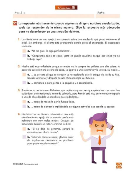 Inteligencia emocional: Ira Inteligencia emocional: Ira