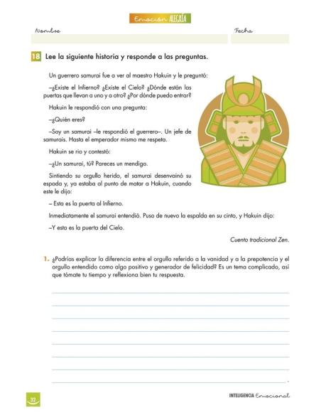 Inteligencia emocional: Alegría Inteligencia emocional: Alegría