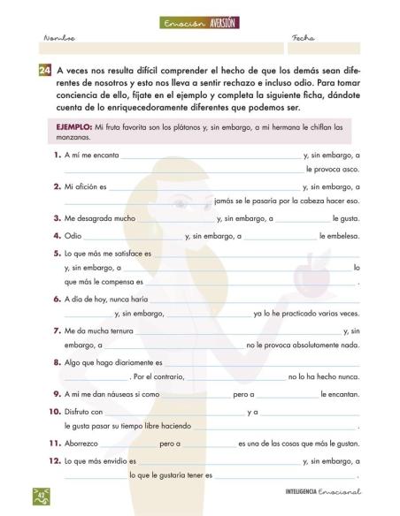 Inteligencia emocional: Aversión Inteligencia emocional: Aversión