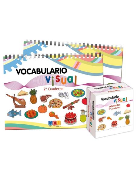 Cuaderno de vocabulario visual: Alimentos