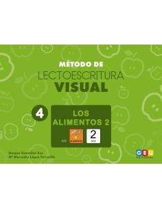 Método de lectoescritura visual 4: Los alimentos 2 2