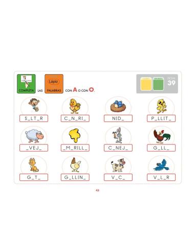 Método de lectoescritura visual 5: Los animales 1