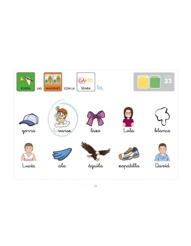 Método de lectoescritura visual 7: Los vestidos