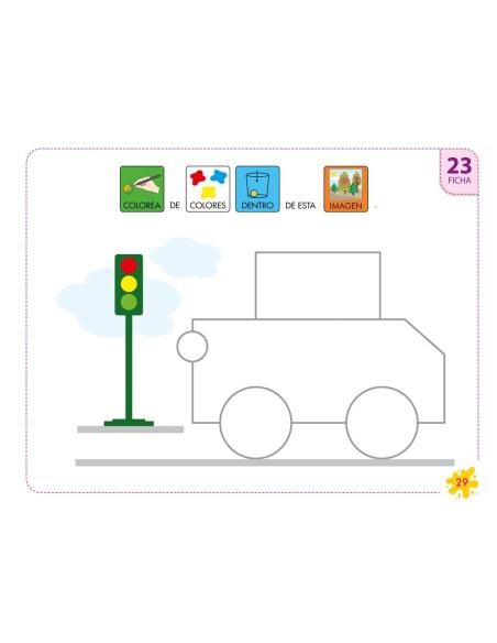 Pictocuaderno de grafomotricidad 1: Reducción de espacio y reseguido de caminos y figuras I Pictocuaderno de grafomotricidad 1: Reducción de espacio y reseguido de caminos y figuras I
