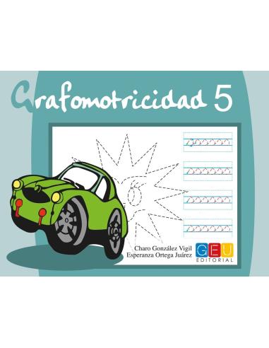 Grafomotricidad 5 · Portada Grafomotricidad 5 · Portada