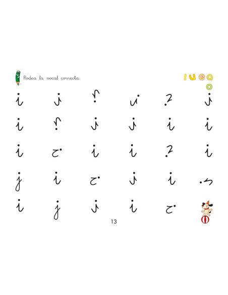 Mis primeras letras: Vocales