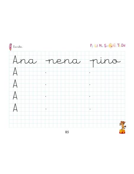 Mis primeras letras: Consonantes 1 Mis primeras letras: Consonantes 1