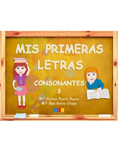 Mis primeras letras: Consonantes 3