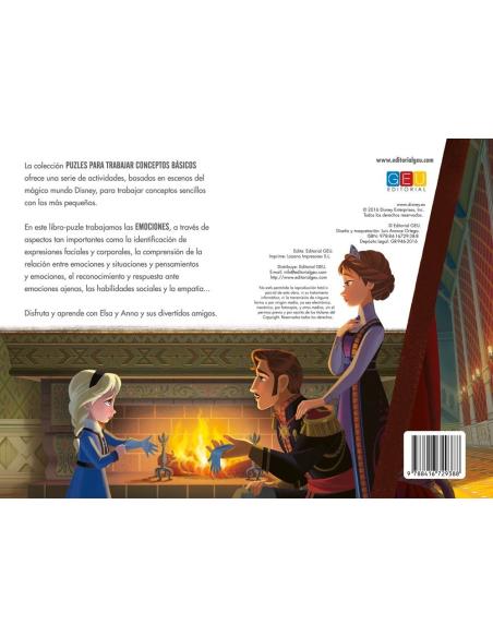 Frozen. El Reino del Hielo: Emociones · Libro–juego (puzle) Frozen. El Reino del Hielo: Emociones · Libro–juego (puzle)
