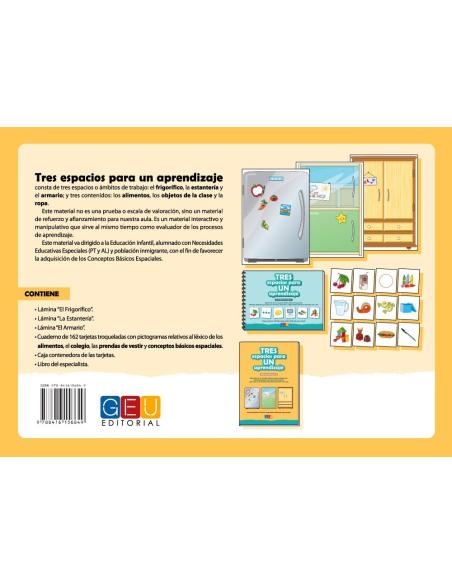 Tres espacios para un aprendizaje Tres espacios para un aprendizaje