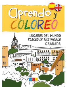 Aprendo y coloreo. Lugares del mundo: Granada