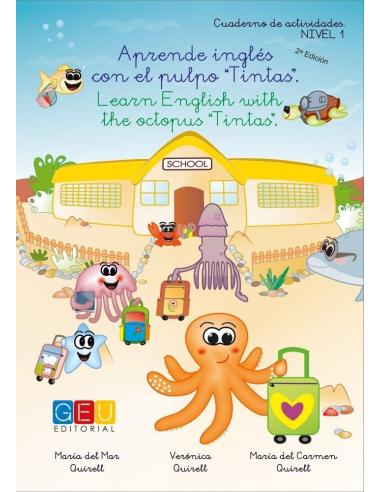 Aprendo inglés con el pulpo Tintas