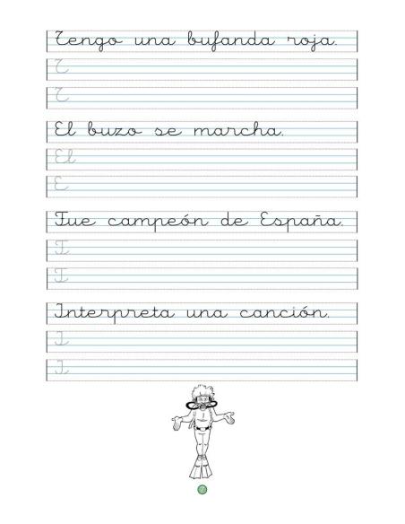 Caligrafía 2 · Pauta Montessori Caligrafía 2 · Pauta Montessori