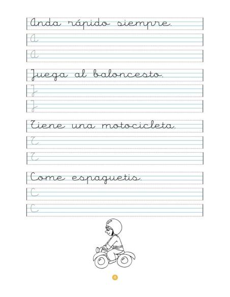 Caligrafía 3 · Pauta Montessori Caligrafía 3 · Pauta Montessori