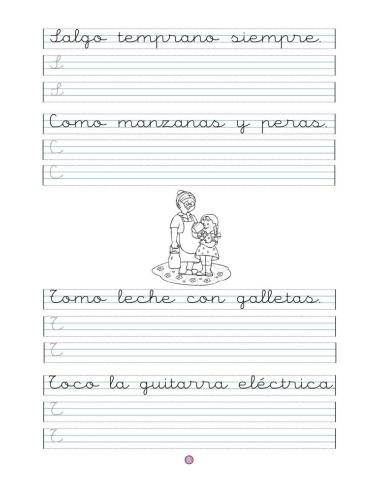 Caligrafía 4 · Pauta Montessori
